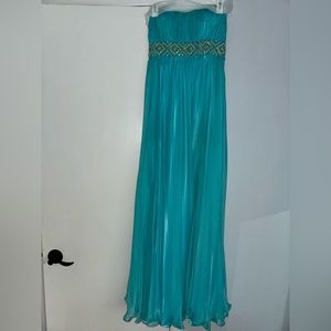 Turquoise Formal/Prom/Party Dress Size 2